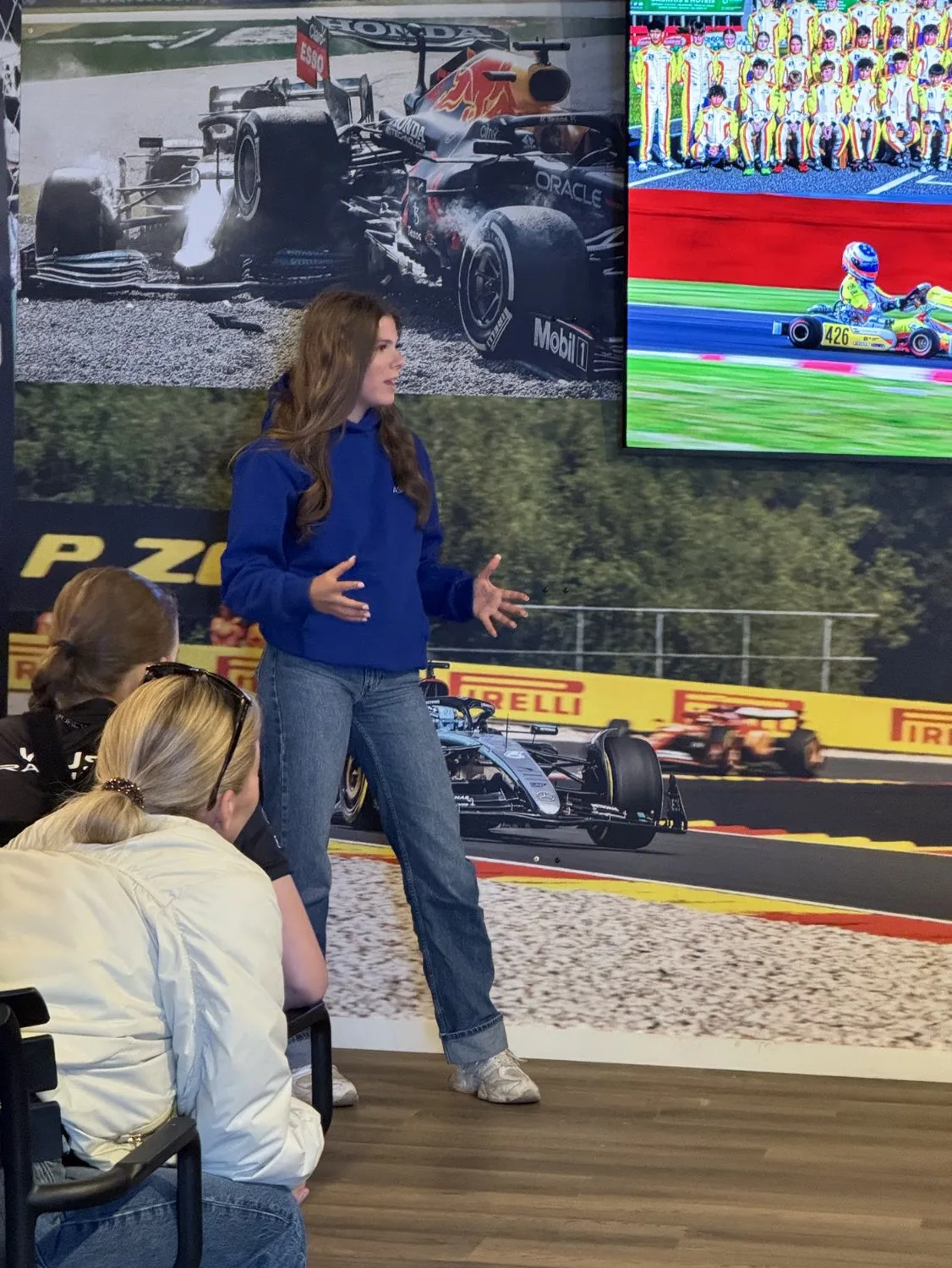 Eva Dorrestijn on track